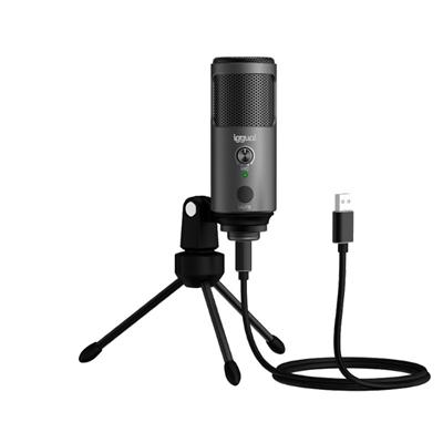 iggual Micrófono condensador Podcasting Pro gris - Imagen 1