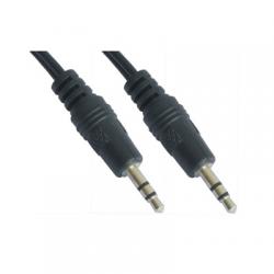 Nanocable Cable audio, Jack 3.5/M-M, negro, 5m - Imagen 1
