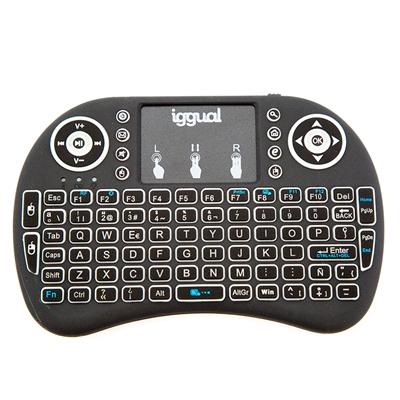 iggual Mini teclado inalámbrico con panel táctil - Imagen 1