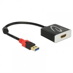 Delock Adaptador USB 3.0 tipo-a Macho/ Hdmi Hembra - Imagen 1