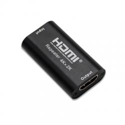 Nanocable Repetidor HDMI V1.4 A/H-A/H, Negro - Imagen 1