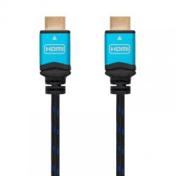 Cable HDMI V2.0 4K@60Hz  M/M 1m - Imagen 1