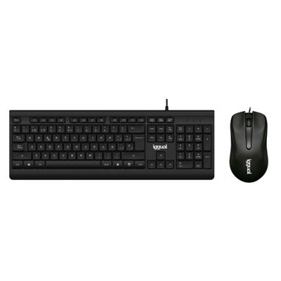 iggual Kit teclado y ratón CMK-BUSINESS negro - Imagen 1