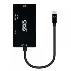 Conversor USB-C a VGA/DVI/HDMI 10 cm - Imagen 1