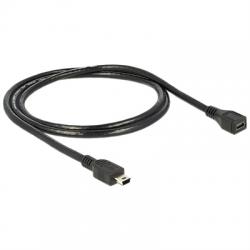 Delock Cable USB 2.0 mini-B Extension macho/hembra - Imagen 1